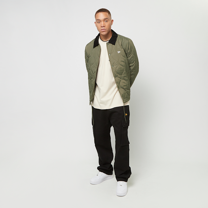 New Era Quilted Coach Jacket verde 45402 6