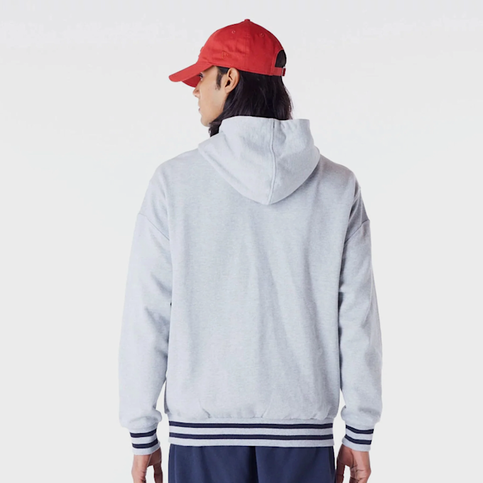 New Era LA Dodgers MLB Rib Infill Oversized Hoodie grau 44402 2