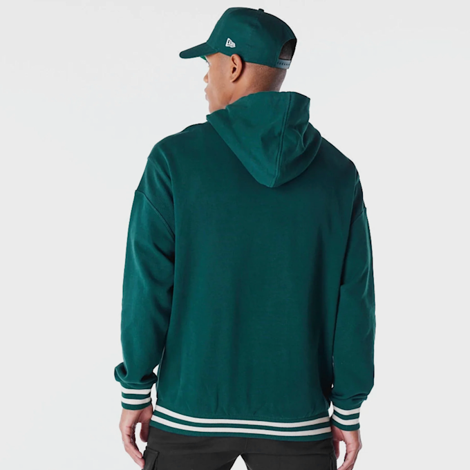New Era MLB RIB INFILL OS HOODIE oakland athletics dkgltc vert 44404 2