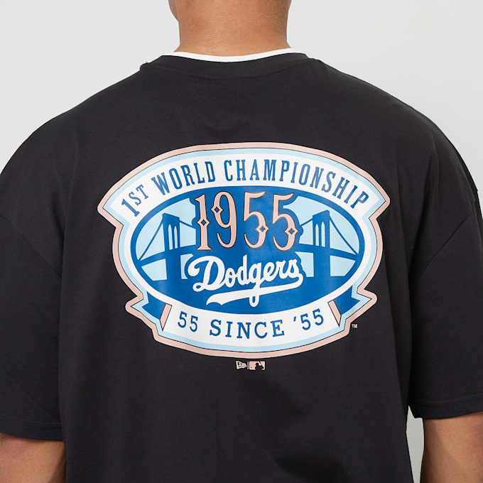 New Era LA Dodgers World Series Oversized T-Shirt negro 45036 4