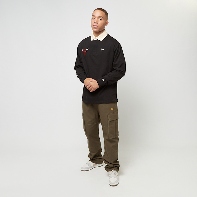New Era NBA Rugby Shirt noir 44593 5