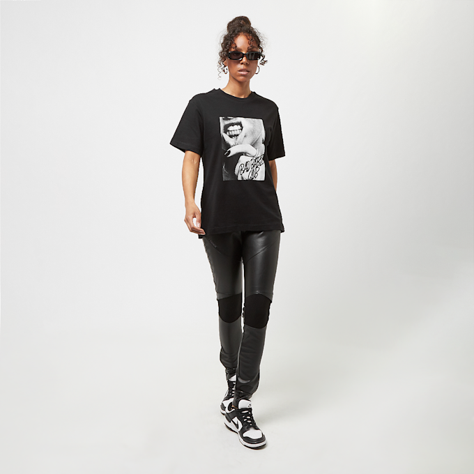 Miss Tee Lip Tattoo Tee negro 40183 4
