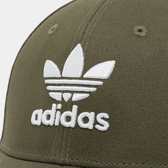 adidas Originals Baseball Classic Trefoil Cap olive strata/white grün 42788 4