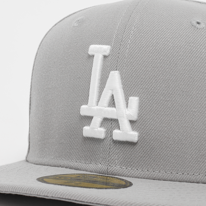 New Era 59Fifty LEAG ESS MLB Los Angeles Dodgers grijs 40194 4