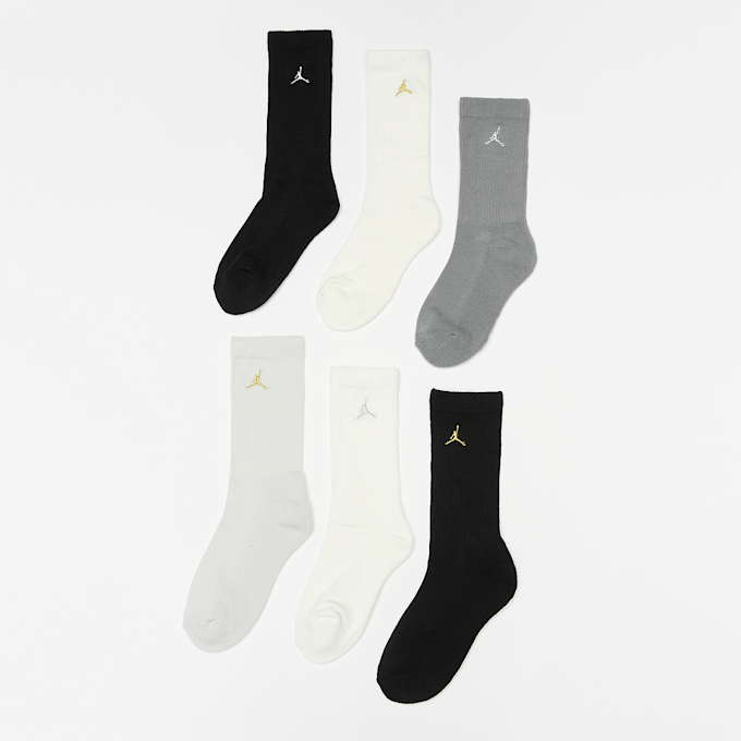 Jordan 6 PACK - JHN EVERYDAY ESSENTIALS  CR black/sail preto 43836 1