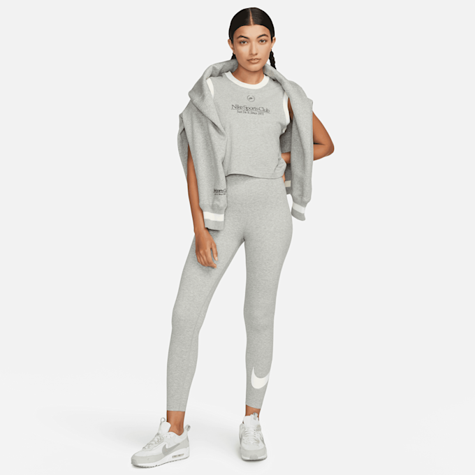 Nike Sportswear CLSC GR High Rise TGHT Swoosh gris 45217 4