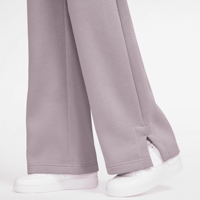 Nike Sportswear Phoenix Fleece High-Rise Logo Wide Pants ljubičasta 45218 3