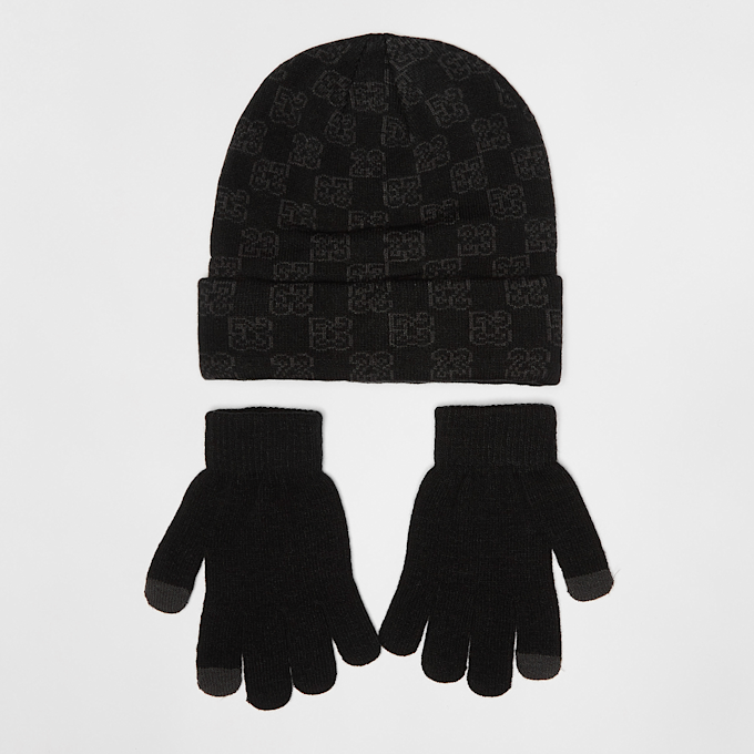 Nike JAN MONOGRAM BEANIE SET black negro 45825 2