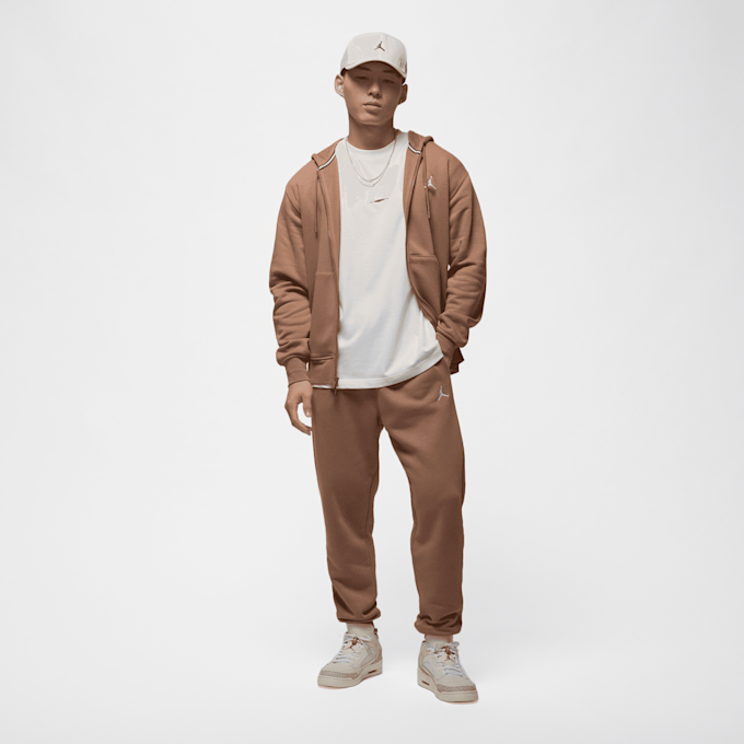 Jordan Brooklyn Fleece Fullzip bruin 40283 6