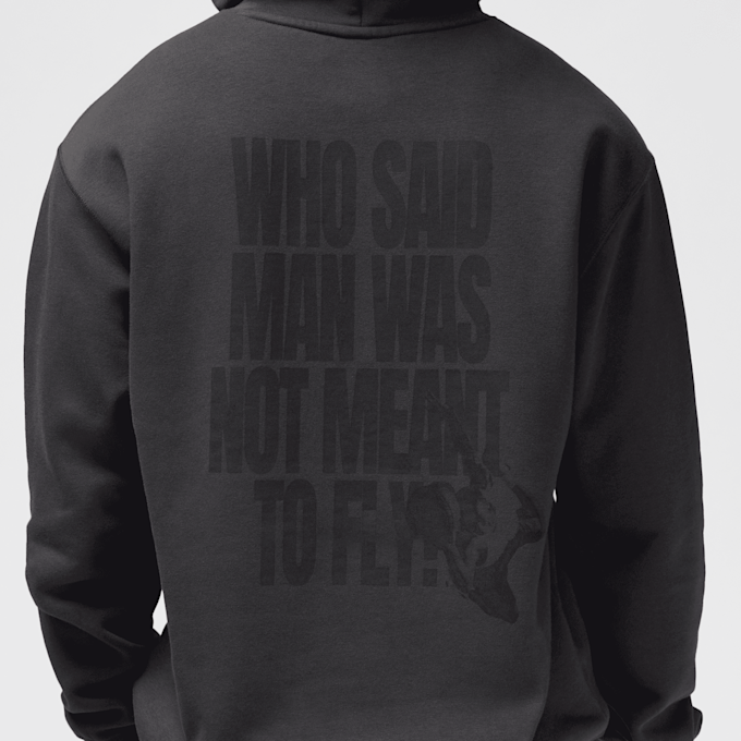 Jordan Brooklyn Fleece Hoodie czarny 40315 7
