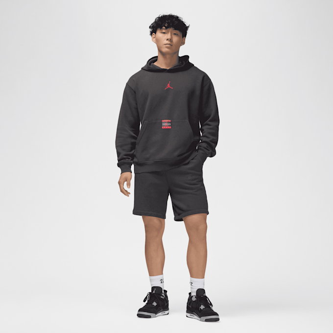 Jordan Brooklyn Fleece Hoodie czarny 40315 9