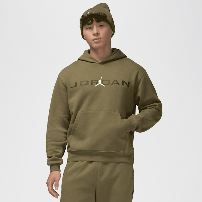 Jordan Essentials Air Fleece-Hoodie grün 40319 1