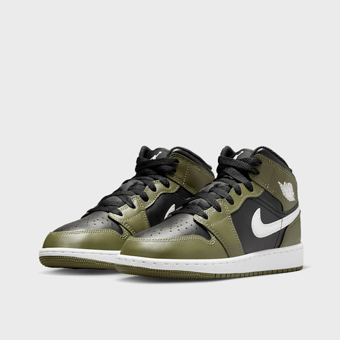 Jordan Air Jordan 1 Mid (GS) verde 43655 4