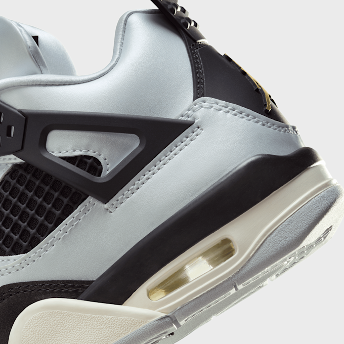 Jordan Air Jordan 4 Retro (GS) pure platinum/metallic gold/black/sa gris 43665 8