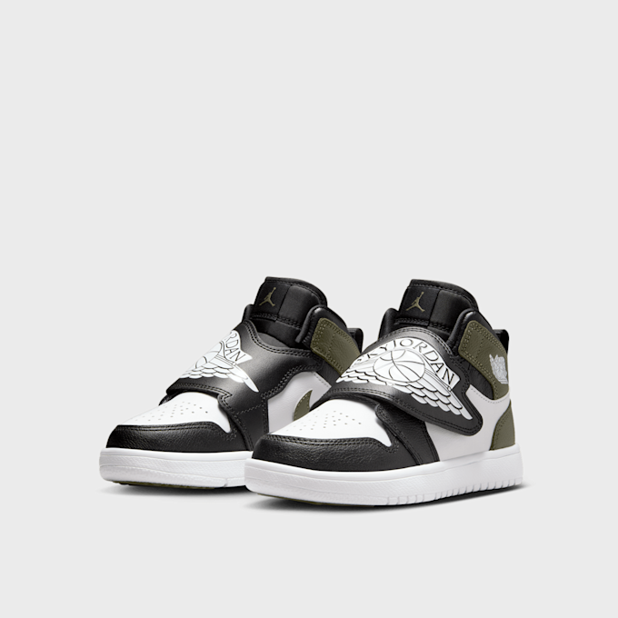 Jordan Sky Jordan 1 black/white/medium olive wielokolorowy 43785 4