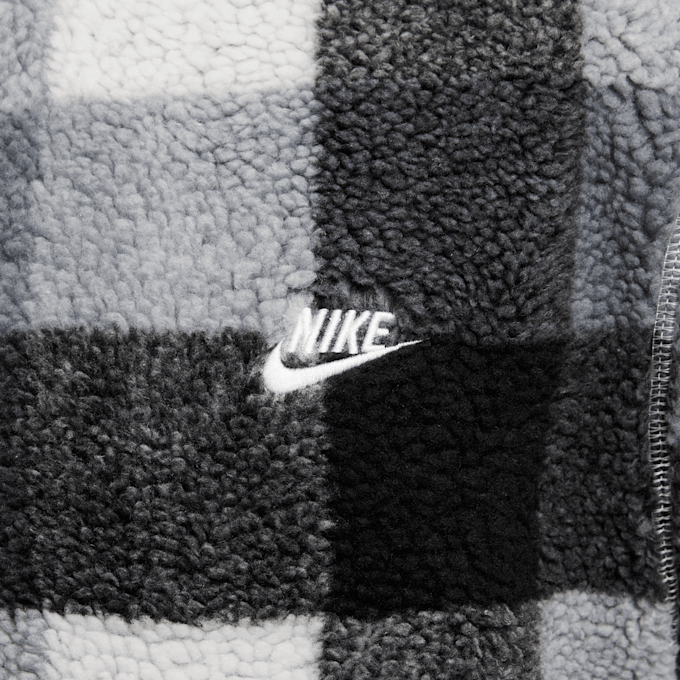 Nike M NK CLUB SSNL WNTRZD AOP HZ black/white/smoke grey czarny 40294 4