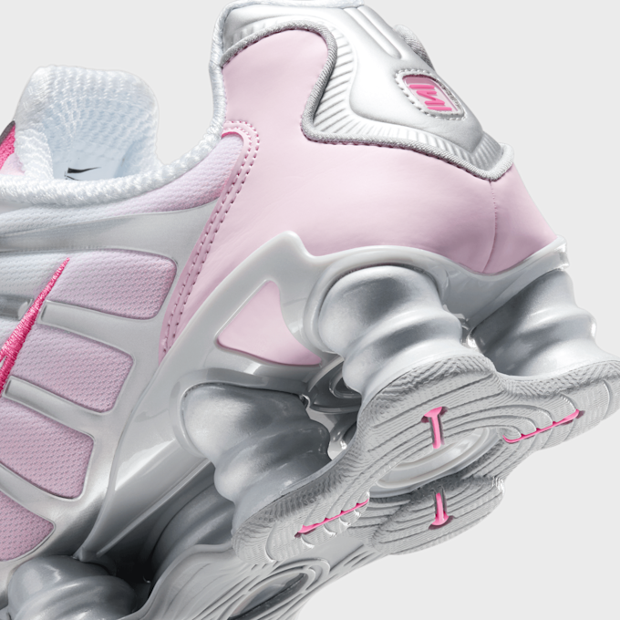 Nike Shox TL metallic platinum/pinksicle/pink foam/white wit 43457 8
