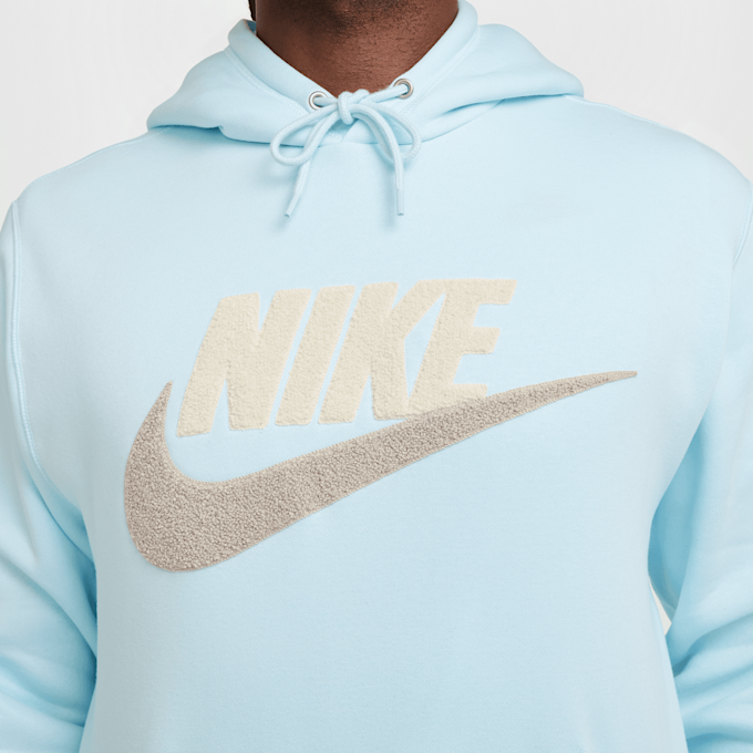 Nike Club Fleece Hoodie niebieski 40272 3