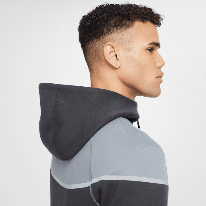 Nike Tech Windrunner Fleece Full-Zip Jacket gris 47022 6