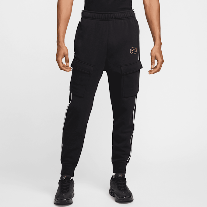 Nike   Sportswear Swoosh Air Fleece Cargo Pants schwarz 40310 1