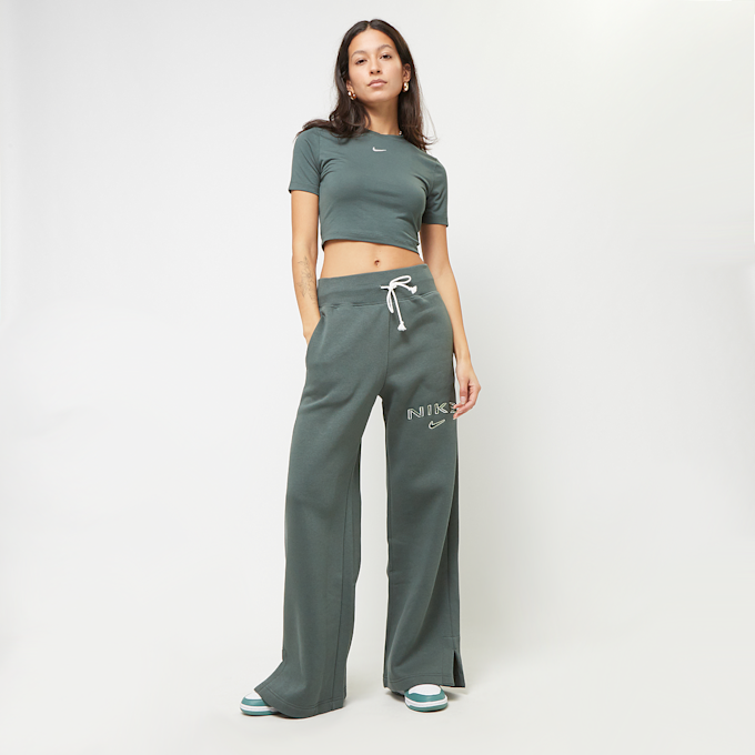 Nike Sportswear Phoenix Fleece High-Rrise Logo Wide Pants vert 45661 4