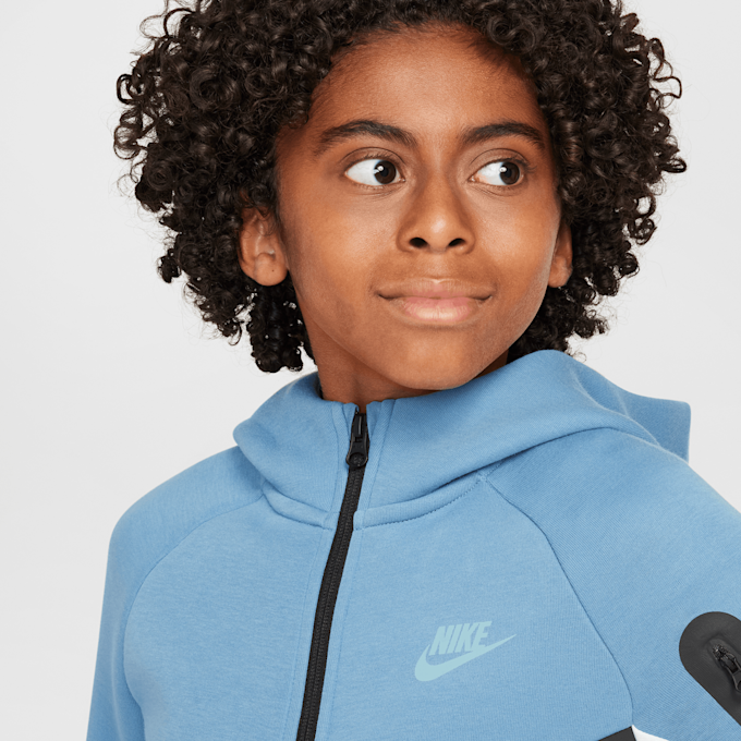 Nike Sportswear Tech Fleece Full-Zip Hoodie niebieski 41649 3