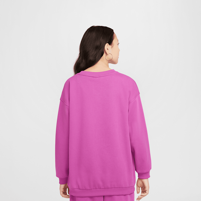 Nike Sportswear Club Fleece Oversized Crew rose 42140 2