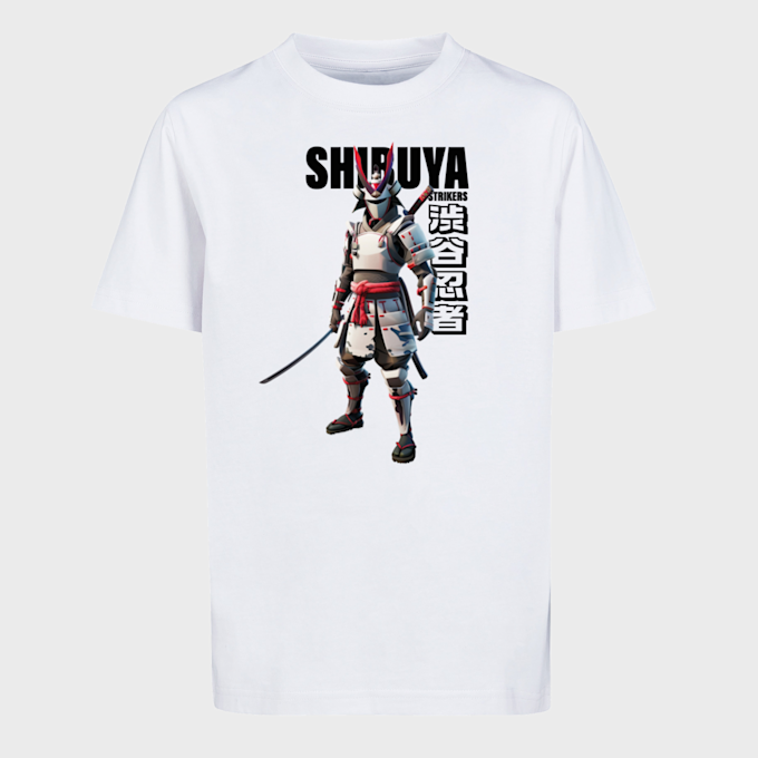 Mister Tee - Kids Shibuya Warrior Tee blanc 41703 1