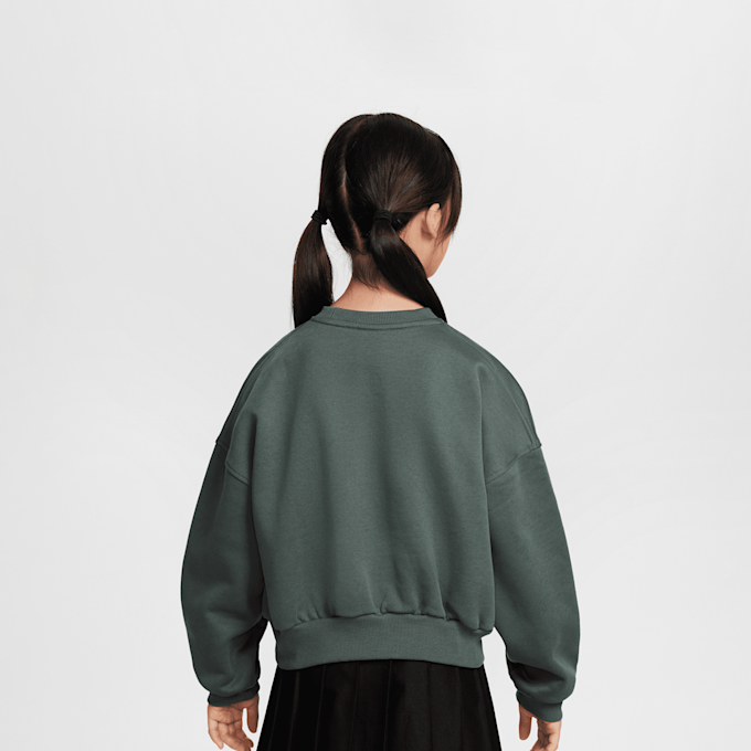 Nike Sportswear Club Fleece Boxy Crew Graphics Star groen 45431 2