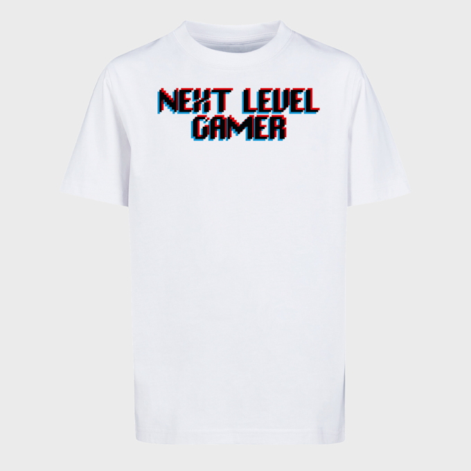 Mister Tee - Kids Next Level Gamer Tee weiß 41705 1