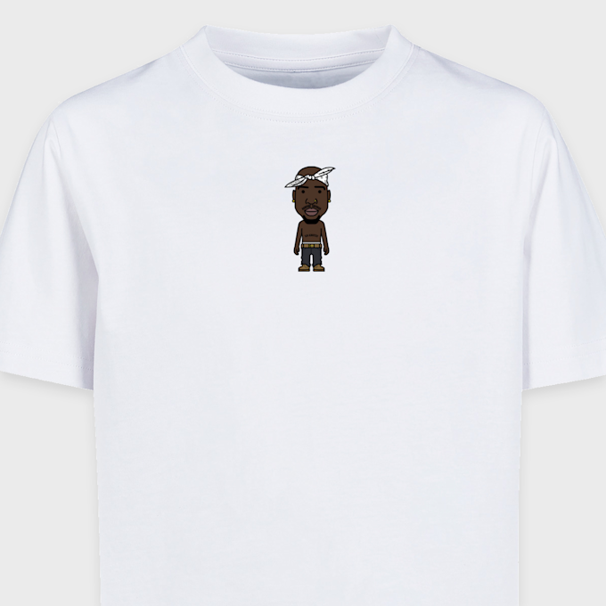 Mister Tee - Kids LA Sketch Tee blanc 41768 3
