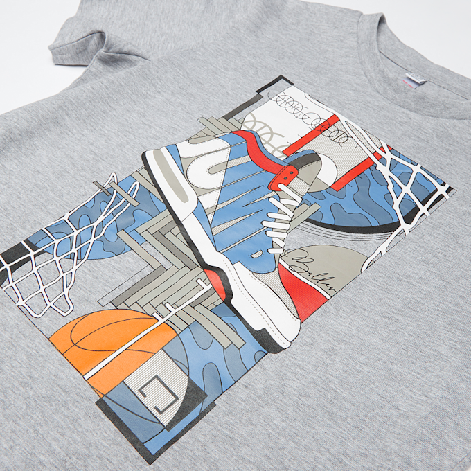 Mister Tee - Kids Sneaker Collage Tee grijs 41827 3
