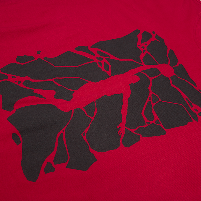 Mister Tee - Kids Basketball Splitters Tee rood 41776 3