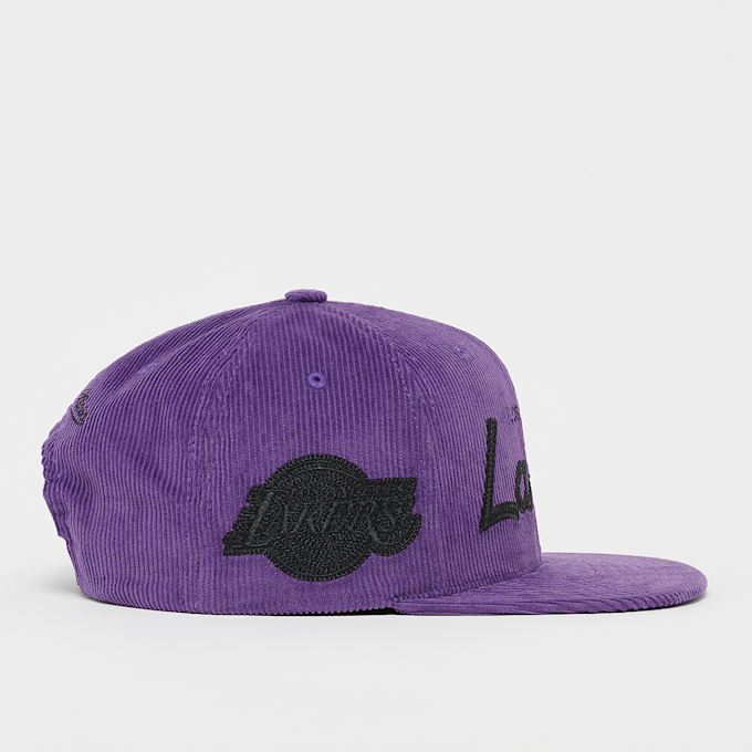 Mitchell & Ness Cord Snapback NBA Los Angeles Lakers lila 45792 3