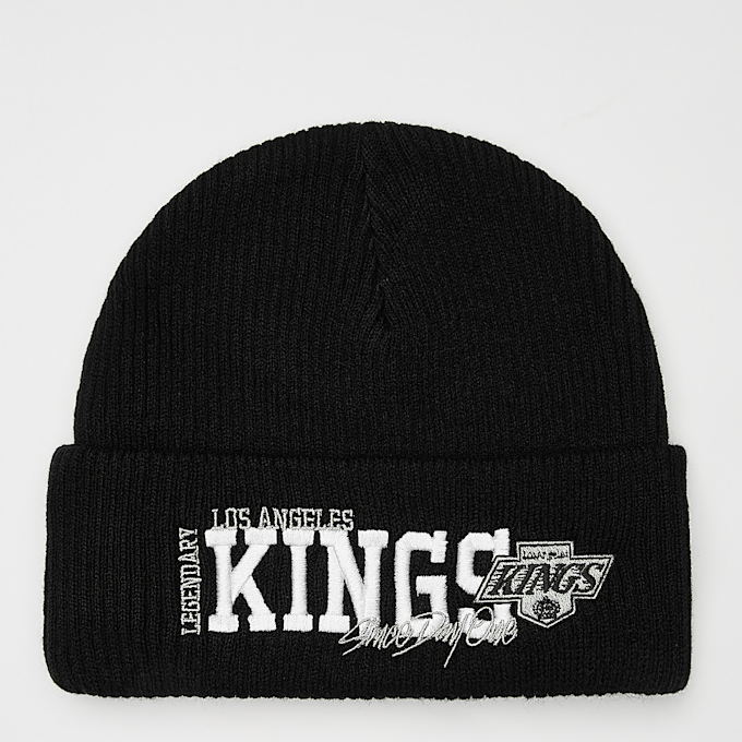 Mitchell & Ness Billboard Knit Vintage NHL Los Angeles Kings noir 41825 1