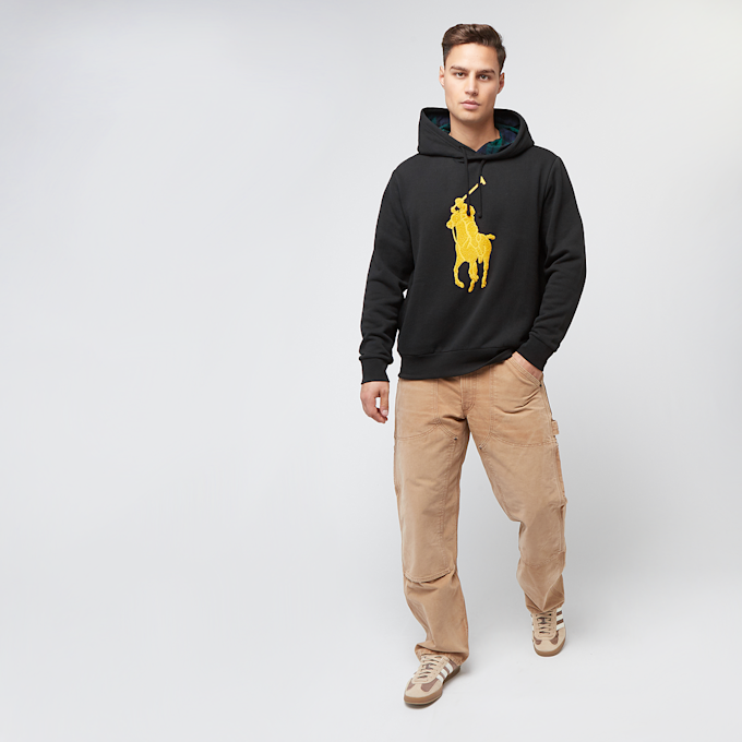 Polo Ralph Lauren Long Sleeve Hooded Sweatshirt preto 44557 4