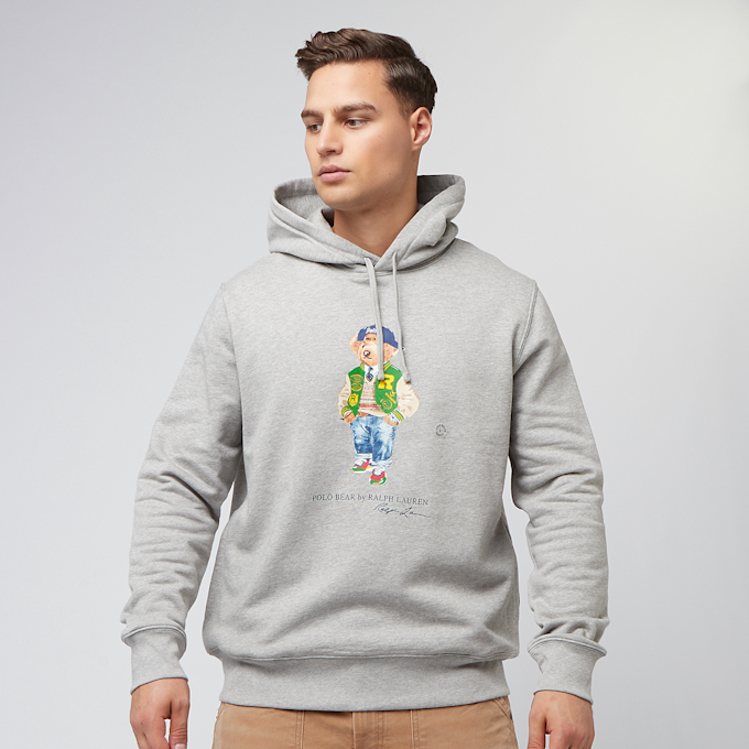 Polo Ralph Lauren Long Sleeve Hooded Sweatshirt gris 44559 1