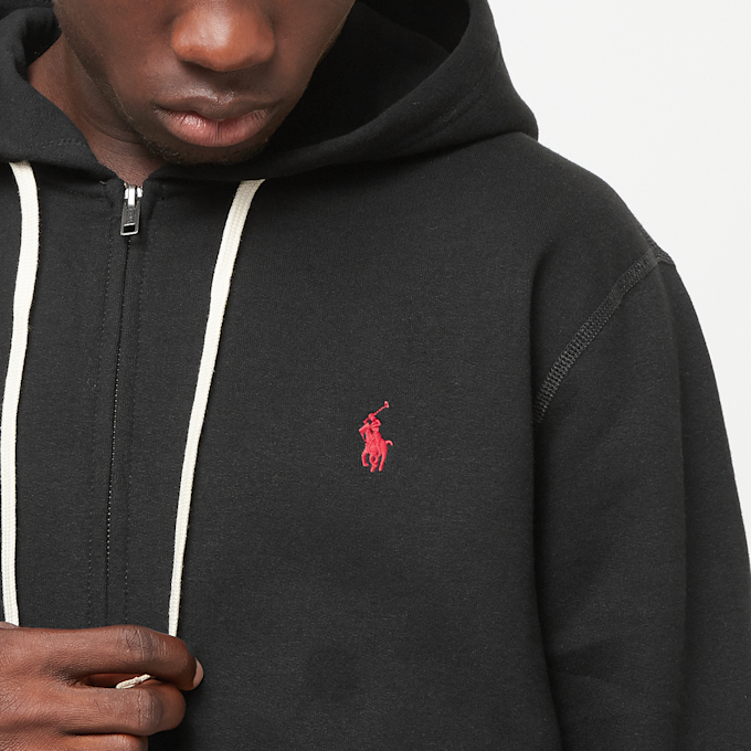 Polo Ralph Lauren Long Sleeve-Knit Fullzip Hoodie noir 44560 3