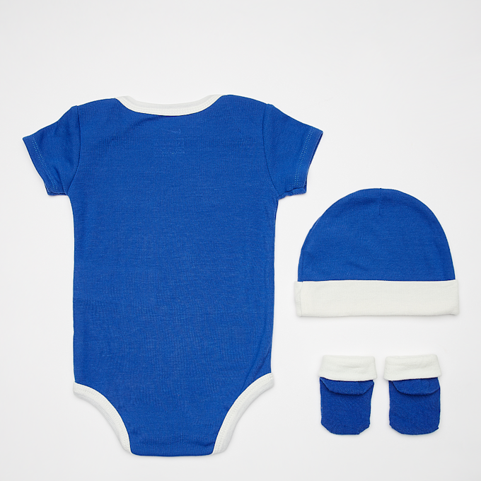 Nike Hat, Bodysuit & Booties Set (3 Piece) blauw 45722 2