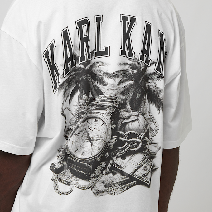 Karl Kani Retro Icy Tee blanco 46435 4