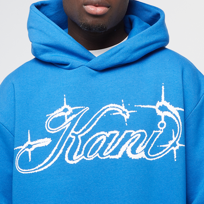 Karl Kani WOVEN SIGNATURE KANI ICY SPRAY HOODIE blue plava 44568 3