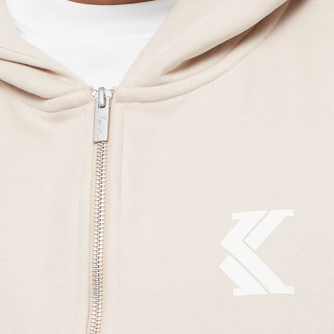 Karl Kani OG K FULL ZIP HOODIE sand bege 44500 3