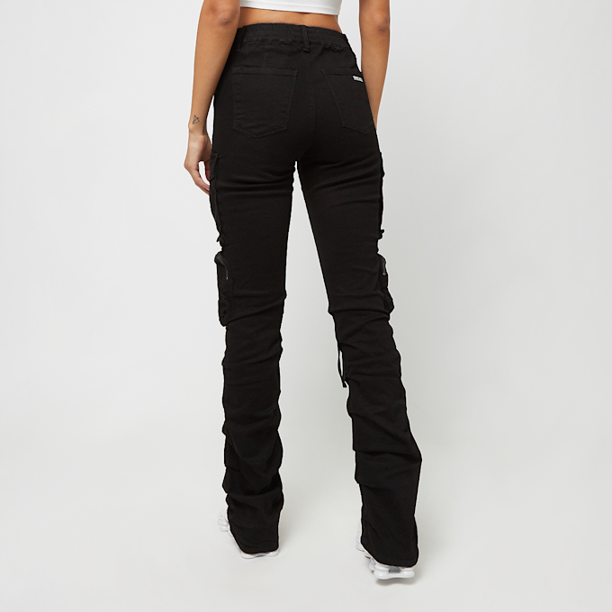 Smoke Rise Utility High Rise Straight Pants noir 40124 2