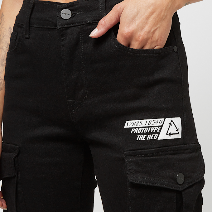 Smoke Rise Utility High Rise Straight Pants noir 40124 3