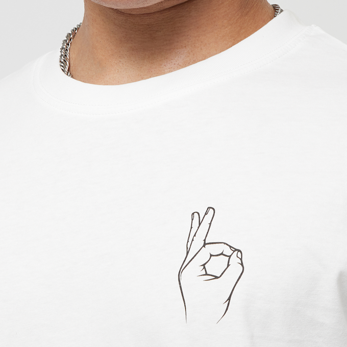 Mister Tee Easy Sign Tee wit 40193 3