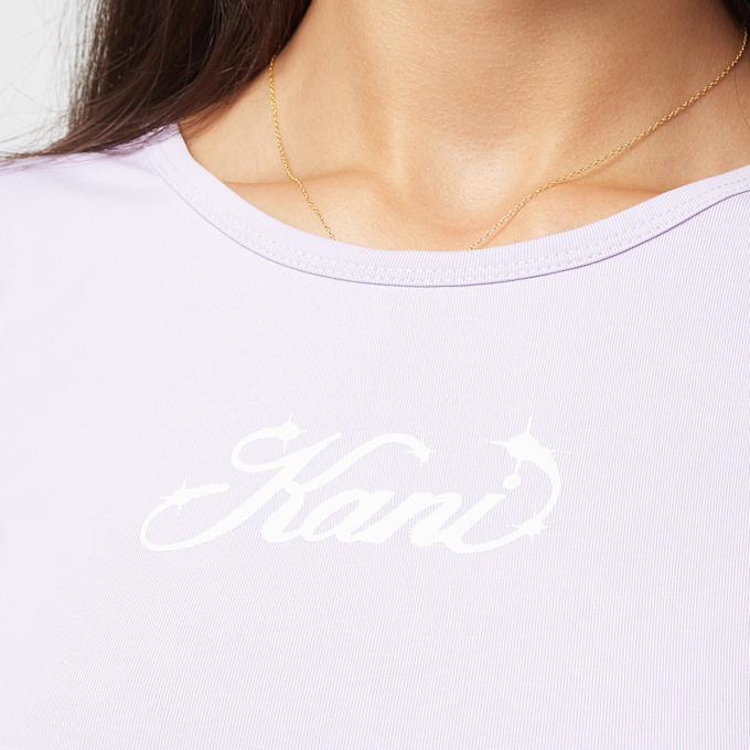 Karl Kani Small Print Tiny Tee Lilac ljubičasta 40196 3