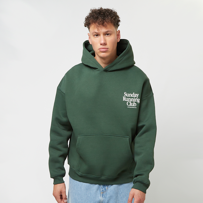 Another Cotton Lab Sunday Running Club Oversized Hoodie groen 40215 2
