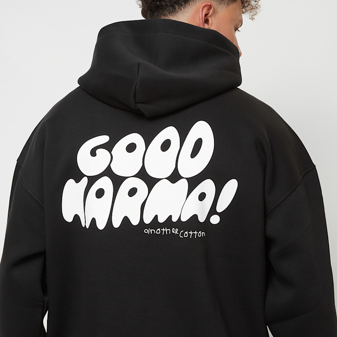 Another Cotton Lab Good Karma Club Oversize Hoodie negro 40216 4