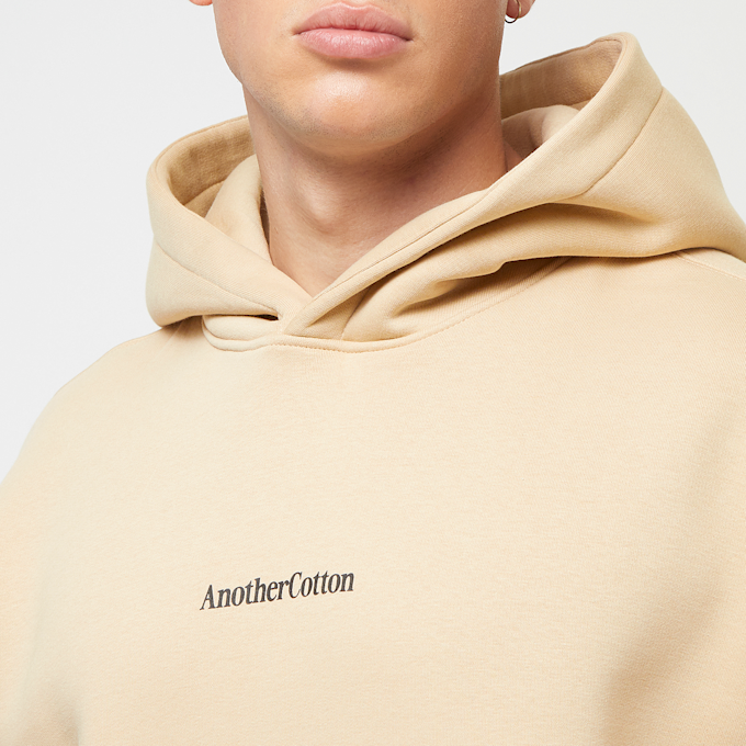 Another Cotton Lab No Time For A Break Oversize Hoodie beige 40217 3