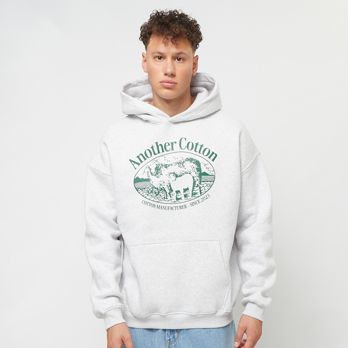 Another Cotton Lab Cotton Manufacture Oversize Hoodie grijs 40218 1